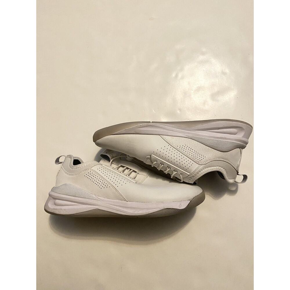 Adult Unisex ćlove Nursing Vegan Leather Shoes Size W8.5/M7 White (Retail $145)